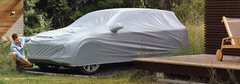 Car under car cover