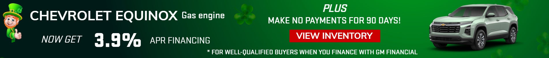 Equinox March APR offer